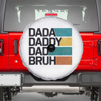 Dada Daddy Dad Bruh Spare Tire Cover Funny Fathers Day Bruh - Wonder Print Shop
