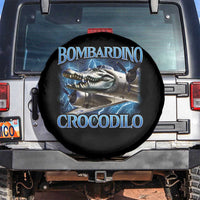 Bombardino Crocodilo Spare Tire Cover Internet Memes Italian Brainrot