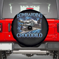 Bombardino Crocodilo Spare Tire Cover Internet Memes Italian Brainrot