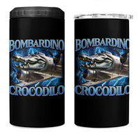 Bombardino Crocodilo 4 in 1 Can Cooler Tumbler Internet Memes Italian Brainrot
