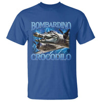 Bombardino Crocodilo T Shirt Internet Memes Italian Brainrot