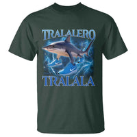 Tralalero Tralala Shark T Shirt Funny Internet Brainrot Memes Gen Alpha - Wonder Print Shop