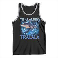 Tralalero Tralala Shark Tank Top Funny Internet Brainrot Memes Gen Alpha - Wonder Print Shop