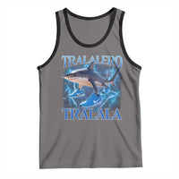 Tralalero Tralala Shark Tank Top Funny Internet Brainrot Memes Gen Alpha - Wonder Print Shop