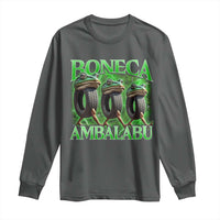 Boneca Ambalabu Frog Long Sleeve Shirt Funny Internet Brainrot Memes Gen Alpha - Wonder Print Shop