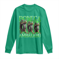 Boneca Ambalabu Frog Long Sleeve Shirt Funny Internet Brainrot Memes Gen Alpha - Wonder Print Shop