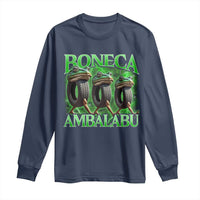 Boneca Ambalabu Frog Long Sleeve Shirt Funny Internet Brainrot Memes Gen Alpha - Wonder Print Shop
