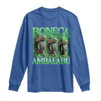 Boneca Ambalabu Frog Long Sleeve Shirt Funny Internet Brainrot Memes Gen Alpha - Wonder Print Shop