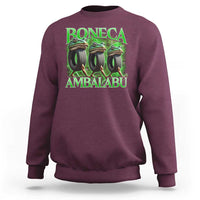 Boneca Ambalabu Frog Sweatshirt Funny Internet Brainrot Memes Gen Alpha - Wonder Print Shop