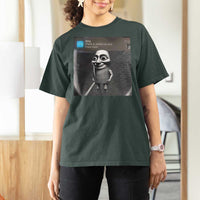 Italian Brainrot Tung Tung Tung Sahur T Shirt For Women Internet Memes Ring with Motion