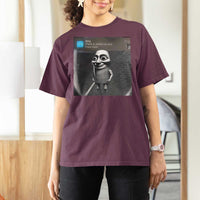 Italian Brainrot Tung Tung Tung Sahur T Shirt For Women Internet Memes Ring with Motion