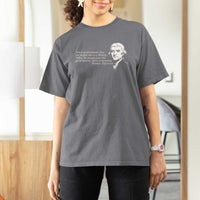 Thomas Jefferson T Shirt For Women When Governments Fear The People There Is Liberty - Wonder Print Shop