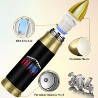 Operation Midnight Hammer Bullet Tumbler Tactical Warfare Jets Bombers Military American Flag