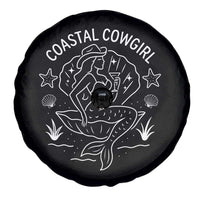Coastal Cowgirl Spare Tire Cover Mermaid Rodeo Western Beach - Wonder Print Shop