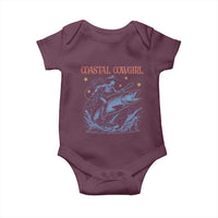 Coastal Cowgirl Baby Onesie Funny Western Country Rodeo Cowgirl Fishing - Wonder Print Shop