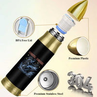 Coastal Cowgirl Bullet Tumbler Funny Western Country Rodeo Cowgirl Fishing - Wonder Print Shop