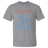 Coastal Cowgirl T Shirt Funny Western Country Rodeo Cowgirl Fishing - Wonder Print Shop