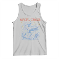 Coastal Cowgirl Tank Top Funny Western Country Rodeo Cowgirl Fishing - Wonder Print Shop