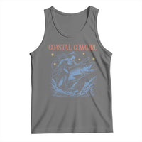 Coastal Cowgirl Tank Top Funny Western Country Rodeo Cowgirl Fishing - Wonder Print Shop