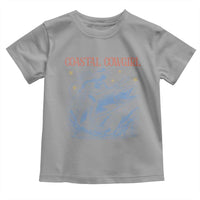 Coastal Cowgirl Toddler T Shirt Funny Western Country Rodeo Cowgirl Fishing - Wonder Print Shop