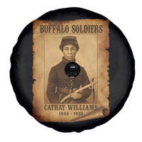 Cathay Williams Spare Tire Cover Buffalo Soldier First African American Female Soldier - Wonder Print Shop
