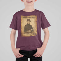 Cathay Williams T Shirt For Kid Buffalo Soldier First African American Female Soldier - Wonder Print Shop