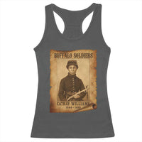 Cathay Williams Racerback Tank Top Buffalo Soldier First African American Female Soldier - Wonder Print Shop