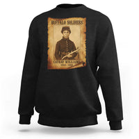 Cathay Williams Sweatshirt Buffalo Soldier First African American Female Soldier - Wonder Print Shop