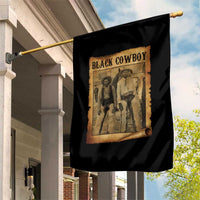 Black Cowboys Garden Flag Vintage African American Western Black History - Wonder Print Shop