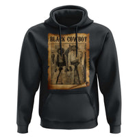 Black Cowboys Hoodie Vintage African American Western Black History - Wonder Print Shop
