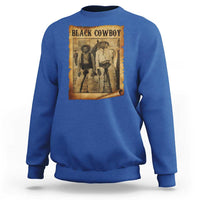 Black Cowboys Sweatshirt Vintage African American Western Black History - Wonder Print Shop