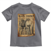 Black Cowboys Toddler T Shirt Vintage African American Western Black History - Wonder Print Shop
