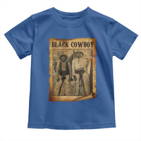Black Cowboys Toddler T Shirt Vintage African American Western Black History - Wonder Print Shop