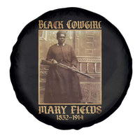 Mary Fields Black Cowgirl Spare Tire Cover Vintage African American Western Black History - Wonder Print Shop
