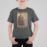 Mary Fields Black Cowgirl T Shirt For Kid Vintage African American Western Black History - Wonder Print Shop