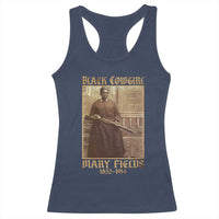 Mary Fields Black Cowgirl Racerback Tank Top Vintage African American Western Black History - Wonder Print Shop
