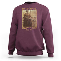 Mary Fields Black Cowgirl Sweatshirt Vintage African American Western Black History - Wonder Print Shop