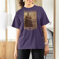 Mary Fields Black Cowgirl T Shirt For Women Vintage African American Western Black History - Wonder Print Shop