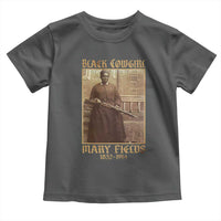 Mary Fields Black Cowgirl Toddler T Shirt Vintage African American Western Black History - Wonder Print Shop