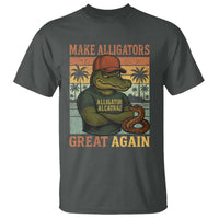 Retro Alligator Alcatraz T Shirt Funny Florida Everglades Dark Humor