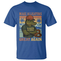 Retro Alligator Alcatraz T Shirt Funny Florida Everglades Dark Humor