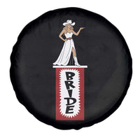 Bride Cowgirl Spare Tire Cover Western Rodeo Bachelorette Party Wedding - Wonder Print Shop