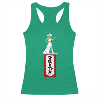 Bride Cowgirl Racerback Tank Top Western Rodeo Bachelorette Party Wedding - Wonder Print Shop