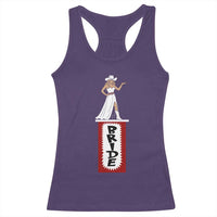Bride Cowgirl Racerback Tank Top Western Rodeo Bachelorette Party Wedding - Wonder Print Shop