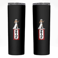 Bride Cowgirl Skinny Tumbler Western Rodeo Bachelorette Party Wedding - Wonder Print Shop