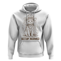 Cowgirl Bride Cat Hoodie Vintage Cow Cat Rodeo Bachelorette