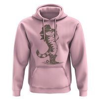 Vintage Cowboy Cat Hoodie Retro 90s Western Country Rodeo Kitten Cowgirl - Wonder Print Shop