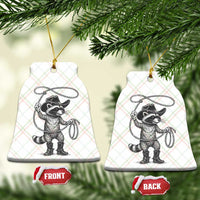 Vintage Raccoon Cowboy Ceramic Ornament Cowgirl Trash Panda Western Country Meme - Wonder Print Shop