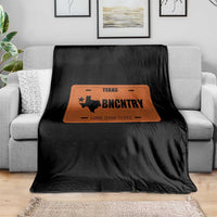 Texas Throw Blanket Lone Star State Western Cowboy BNCNTRY Country - Wonder Print Shop