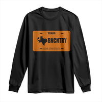 Texas Long Sleeve Shirt Lone Star State Western Cowboy BNCNTRY Country - Wonder Print Shop